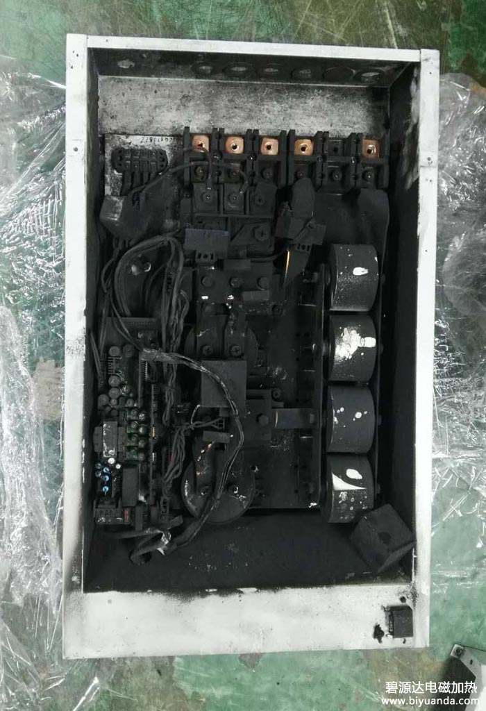 碧源达一个客户需要维修的电磁加热器
